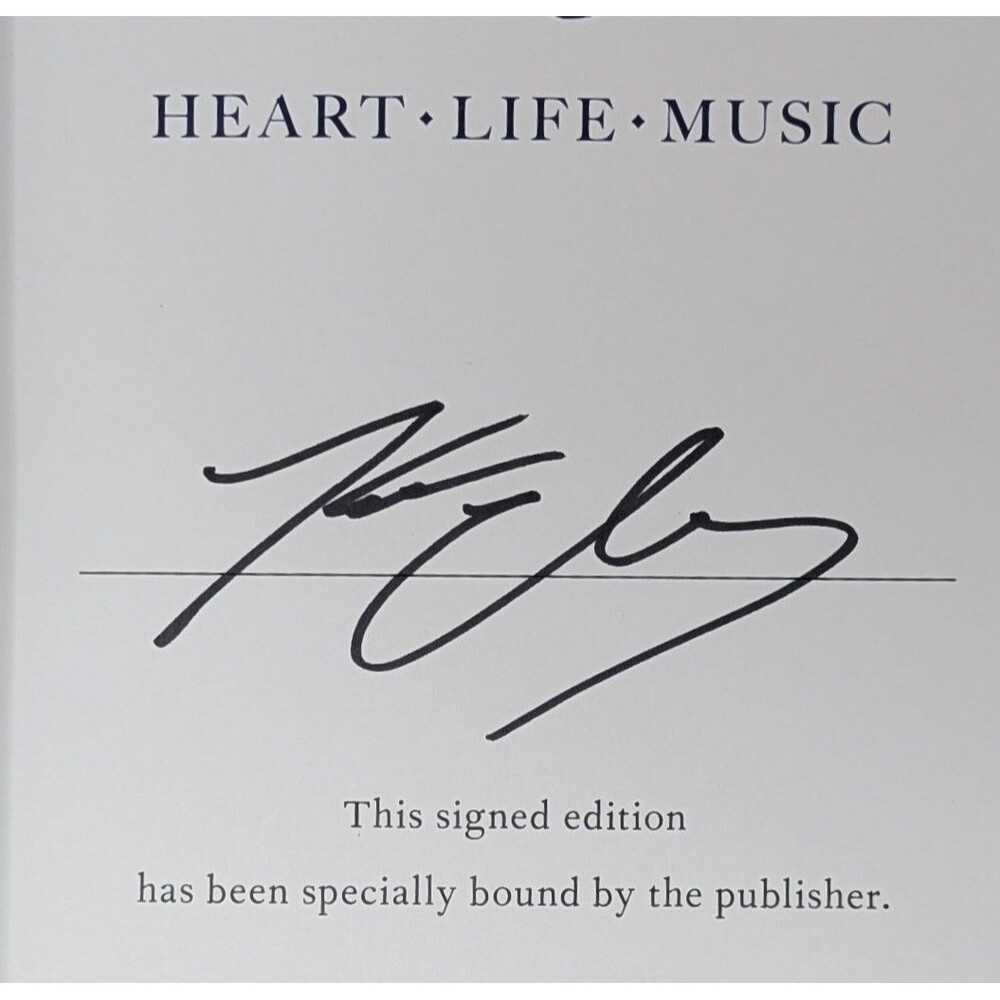 SIGNED Kenny Chesney Book - Heart Life Music (1st/1st HC, 2025, HOF) Autographed - Picture 6 of 10